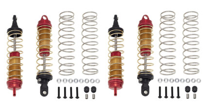 Alloy Front & Rear Shock Set (4) for Traxxas 1/10 Maxx 4S Truck
