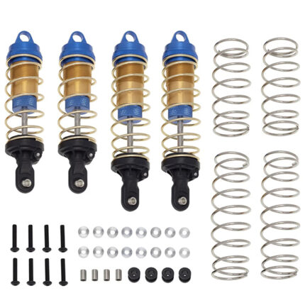 Alloy Front & Rear Shock Set (4) for Arrma 1/10 Kraton 4X4 4S V1 BLX