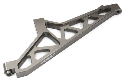 Billet Machined Grey Front Chassis Brace for Losi 1/5 DBXL-E 2.0 4WD