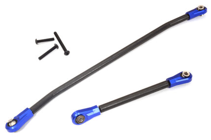 Alloy Machined HD Steering Links(2) for Losi 1/8 LMT & LMT 2.0 4WD Monster Truck