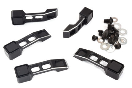 Billet Machined Realistic Black Handle Set (5) for Axial 1/6 SCX6 Jeep JLU