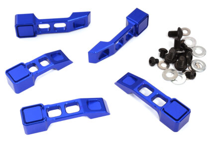 Billet Machined Realistic Blue Handle Set (5) for Axial 1/6 SCX6 Jeep JLU