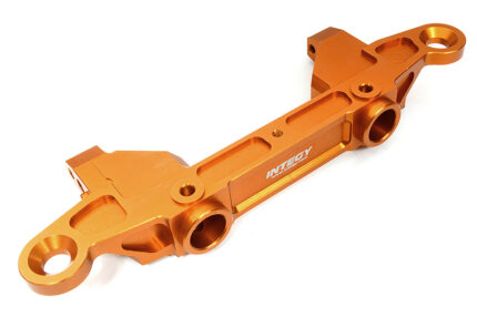 Orange Billet Machined Rear Bumper Mount for Axial 1/6 SCX6
