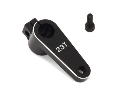 Black Billet Machined Alloy Servo Arm 23T for Arrma 1/8 Kraton 6S BLX V5