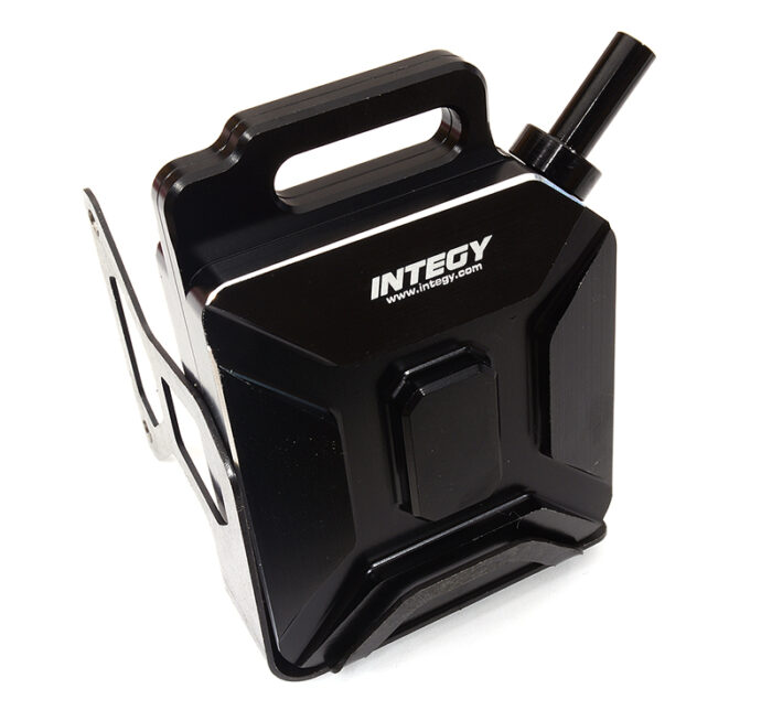Black Billet Machined Scale Jerry Can Accessory for Axial SCX6 1/6 - Image 1