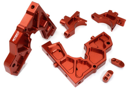 Billet Machined Rear Bulkhead Set for 1/5 DBXL-E 2.0 4WD