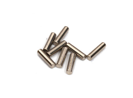 Steel Drive Axle Cross Pins, Set of 8, for Axial SCX24 Crawler - Silver