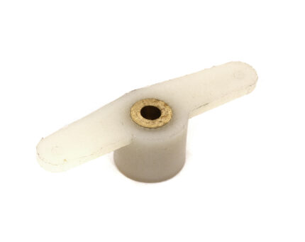 Nylon 3mm Straight Rudder Steering Arm for RC Boat (r=30mm)