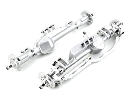 Complete Front & Rear Alloy Axles w/ Internals for Axial 1/10 RBX10 Ryft 4WD