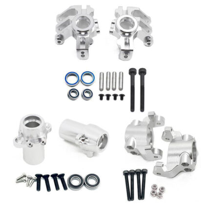 Alloy Steering, Caster Blocks & Rear Hubs for Axial 1/10 RBX10 Ryft 4WD