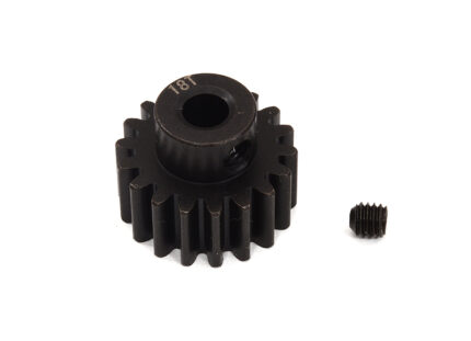 Billet Machined 5mm Bore Mod1 18-Tooth Pinion Gear for Traxxas 1/8 Sledge 4WD