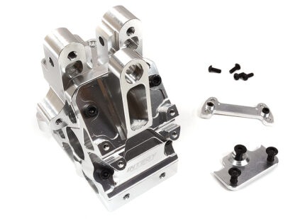 Silver Billet Machined F/R Gearbox Housing for Arrma 1/5 Kraton 4X4 8S BLX
