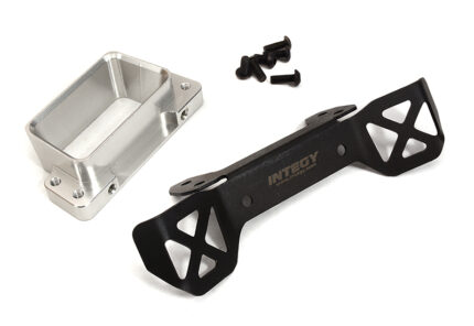 Silver Billet Machined Front Body Mount Set for Traxxas 1/8 Scale Sledge 4WD