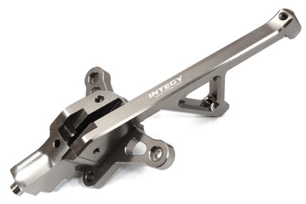 Billet Machined Grey Front Chassis Brace for Traxxas 1/8 Sledge 4WD