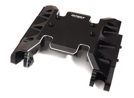 Billet Machined Center Transmission Gearbox Lower Mount for Axial SCX6 Crawler