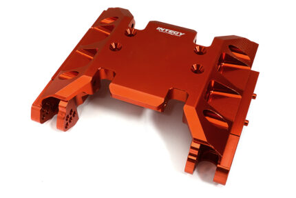 Billet Machined Center Transmission Gearbox Lower Mount for Axial SCX6 Crawler