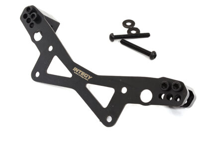 Black Machined Rear Shock Tower Extension for Arrma 1/10 Vorteks 4X4 3S BLX