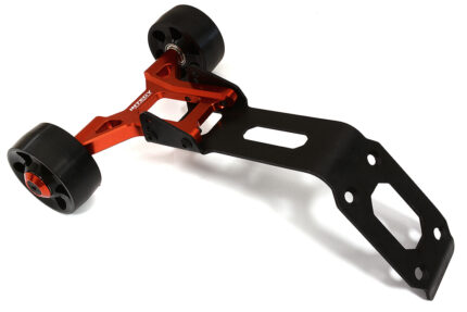 Billet Machined Red Wheelie Bar for Traxxas 1/8 Sledge 4WD