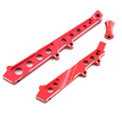 Alloy Machined Front & Rear Chassis Braces for Arrma 1/7 Limitless & Infraction