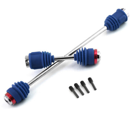 Alloy Machined Center Drive Shafts w/Dust Boots for 1/10 E-Revo(1st Gen) & Summi