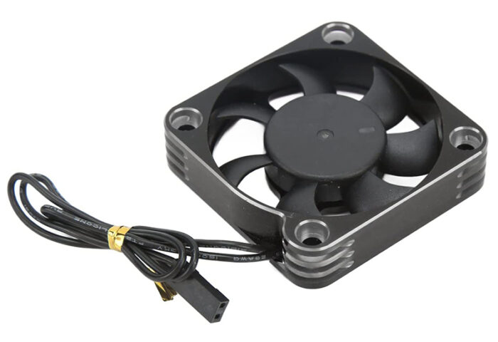 High Speed Brushless Cooling Fan 50x50mm w/ Machined Alloy Case - Image 1