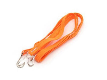 1/10 Model Scale 400mm Bungee Elastic Cord Straps (2)+Hooks for Off-Road Crawler