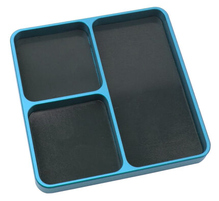 Magnetic Hardware Storage Tray Organizer Workstation 99x98x11mm