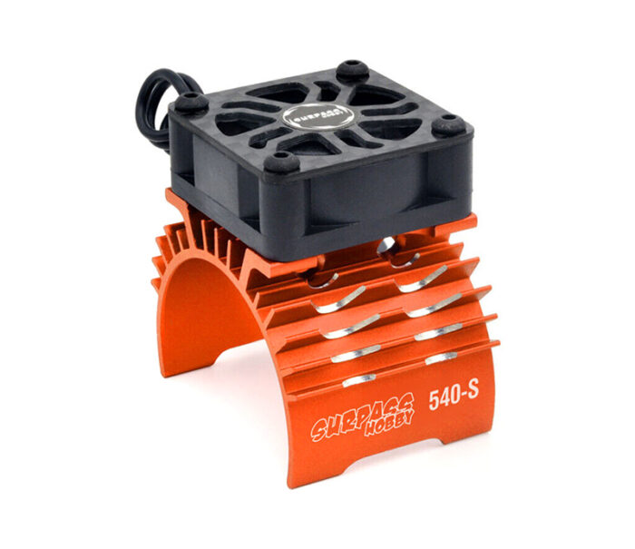 Surpass Alloy Heatsink & Cooling Fan for 36mm O.D. Size Motor - Image 1