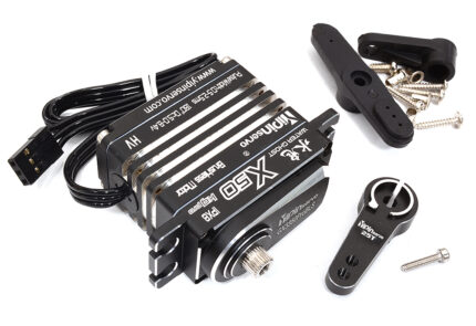 GX3350ProBLS X50 MG Brushless HV Servo 50kg 0.09s for 1/10 & 1/8 Scale Off-Road