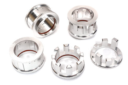 Billet Machined 4-Step 15-24mm Adj Spring Spacers for Arrma 1/10 Kraton 4X4 4S