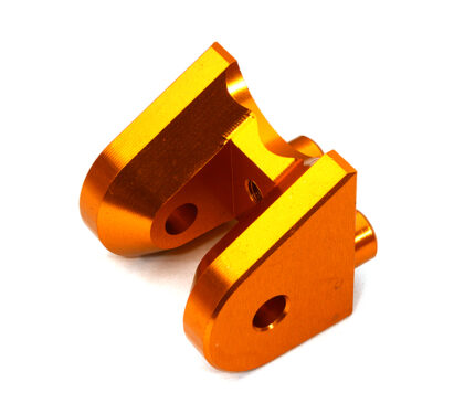Machined Front Brace Mount for Arrma 1/5 Kraton & Outcast 4X4 8S BLX - Orange