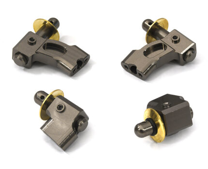 Billet Machined Front & Rear Body Mounts & Posts for Arrma 1/8 Kraton 6S BLX V5