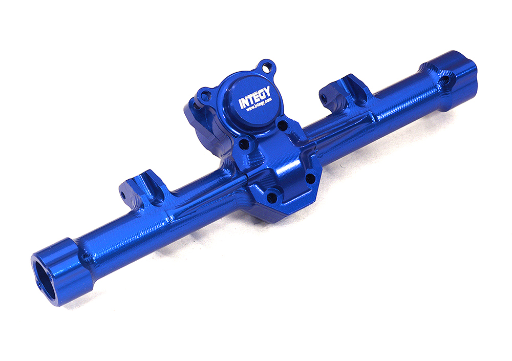 C32954BLUE Billet Machined Rear Axle Housings for Axial 1/24 SCX24 Rock Crawler - Image 1