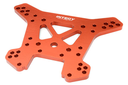 Red Billet Machined Rear Shock Tower for Traxxas 1/8 Sledge 4WD Monster Truck