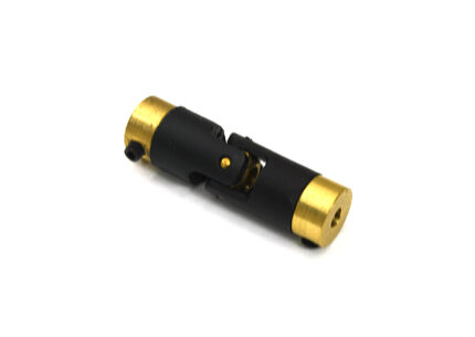 Motor Coupler Single Joint L=37mm O.D.=10mm 3.17mm to 2mm for RC Boat