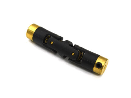 Motor Coupler Double Joint L=51mm O.D.=10mm 2.3mm to 2mm for RC Boat