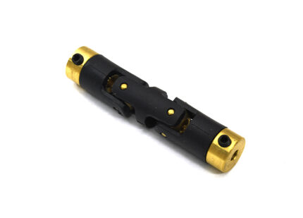 Motor Coupler Double Joint L=51mm O.D.=10mm 3.17mm to 3mm for RC Boat