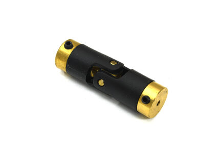 Motor Coupler Single Joint L=44mm O.D.=13mm 2.3mm to 2mm for RC Boat