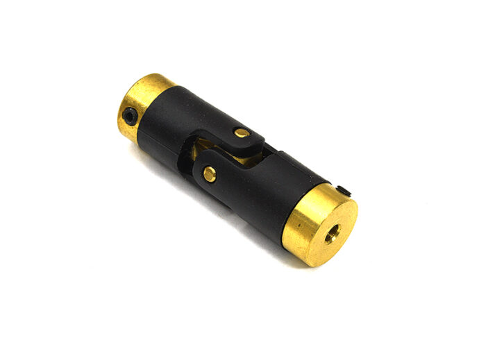 Motor Coupler Single Joint L=44mm O.D.=13mm 3.17mm to 2mm for RC Boat - Image 1