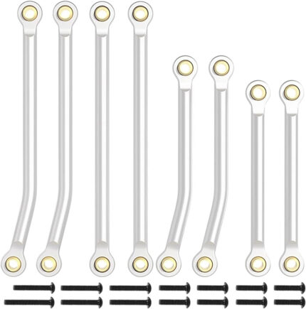 Alloy Machined Suspension Linkages (8) for Traxxas 1/18 TRX-4M Crawler