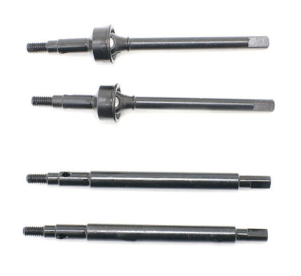 Black Front & Rear Drive Shafts for Traxxas 1/18 Scale TRX-4M RC Crawler