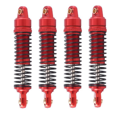 Alloy Machined Front & Rear Shocks (4) for Traxxas 1/18 TRX-4M Crawler