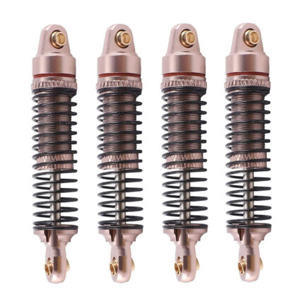 Alloy Machined Front & Rear Shocks (4) for Traxxas 1/18 TRX-4M Crawler