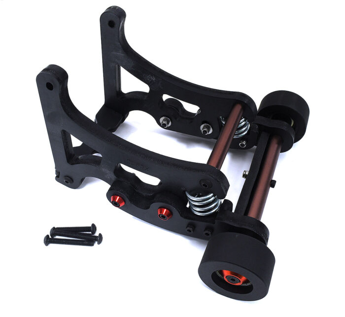 1/5 XRT 8S 8S Compatible Wheelie Bar Set for Monster Truck - Black - Image 1