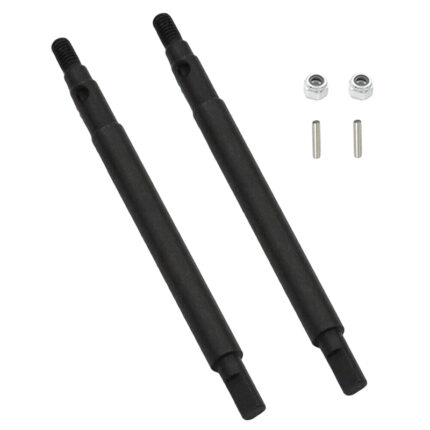 Black Rear Drive Shafts (2) for Traxxas 1/18 TRX-4M Scale RC Crawler