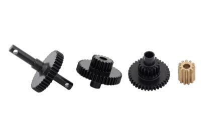 4-Piece Steel Main Gearbox Gear Set for Traxxas 1/18 TRX-4M Scale RC Crawler