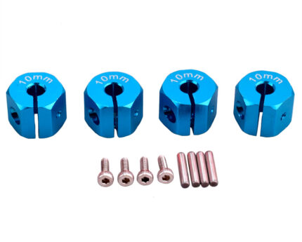 12mm Hex Wheel (4) Hub 10mm Thick for 1/10 Traxxas, Axial, Tamiya, Drift & TC