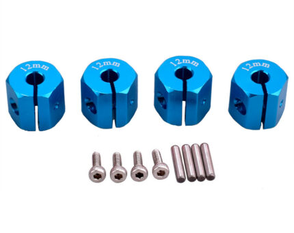12mm Hex Wheel (4) Hub 12mm Thick for 1/10 Traxxas, Axial, Tamiya, Drift & TC