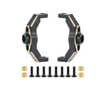 Brass Alloy Caster Blocks (2) 6g Each for Traxxas 1/18 TRX-4M Scale RC Crawler
