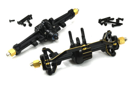 Alloy Machined Complete F&R Axles 150g w/ Internals for Traxxas 1/18 TRX-4M